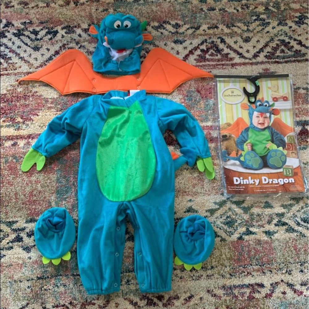 Baby dragon costum 12/18 months